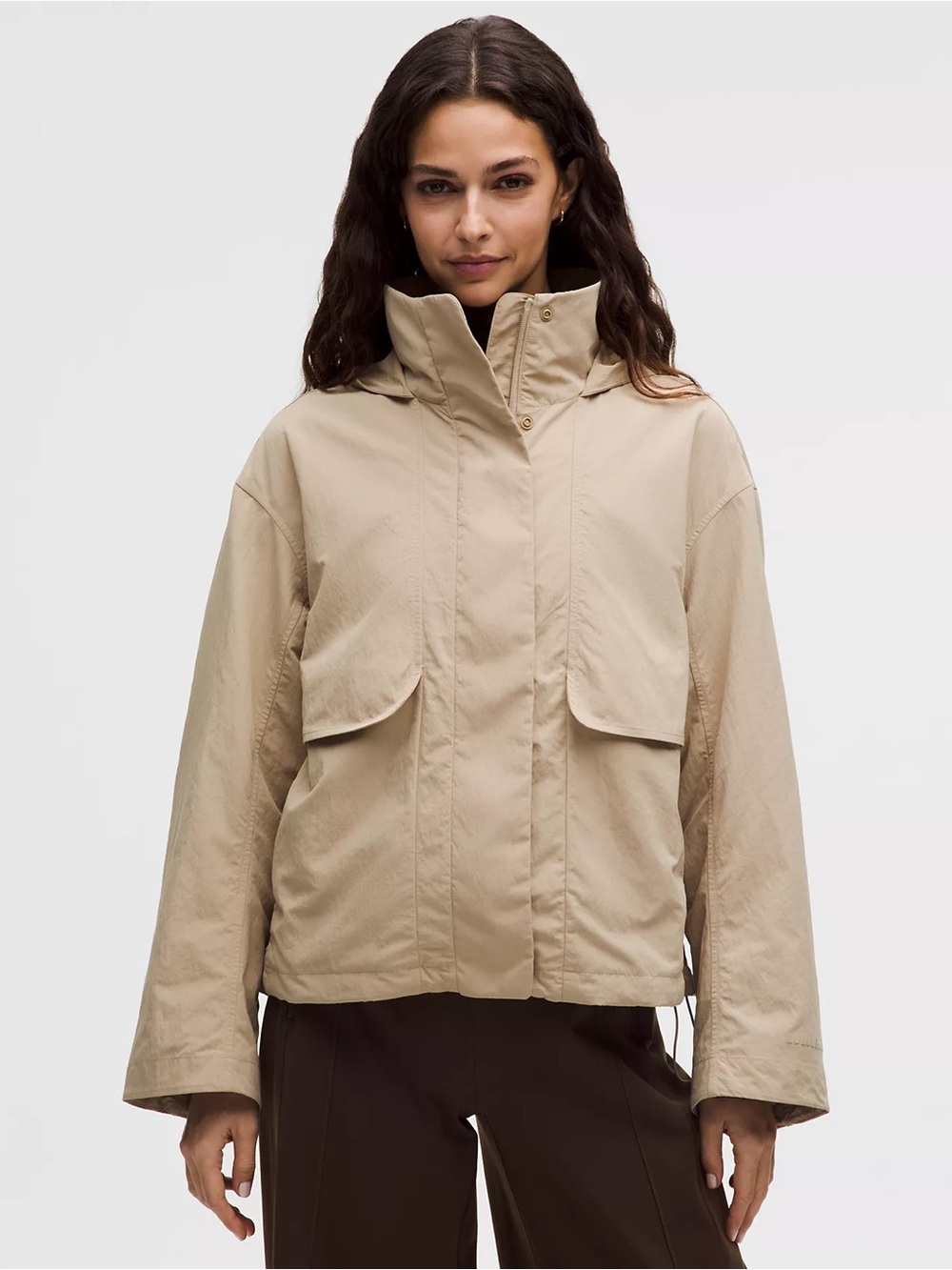 Always Effortless Jacket Evolve in Wacky Khaki (M)